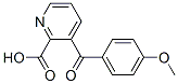 116060-92-5,3-(4-METHOXYBENZOYL)-PYRIDINE-2-CARBOXYLIC ACID