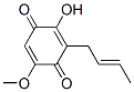 116138-71-7,2,5-Cyclohexadiene-1,4-dione,3-(2-butenyl)-2-hydroxy-5-methoxy-,(E)-(9CI)