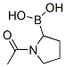 116150-20-0,Boronic acid, (1-acetyl-2-pyrrolidinyl)- (9CI)