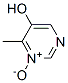 116319-09-6,5-Pyrimidinol, 4-methyl-, 3-oxide (9CI)
