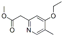 116419-06-8,2-Pyridineaceticacid,4-ethoxy-5-methyl-,methylester(9CI)