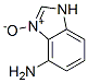 116423-93-9,1H-Benzimidazol-4-amine,3-oxide(9CI)