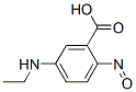 116548-70-0,Benzoic acid, 5-(ethylamino)-2-nitroso- (9CI)