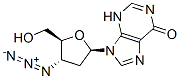 116597-13-8,9-[(2R,4S,5S)-4-azido-5-(hydroxymethyl)oxolan-2-yl]-3H-purin-6-one