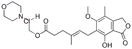116680-01-4,2-morpholin-4-ylethyl (E)-6-(4-hydroxy-6-methoxy-7-methyl-3-oxo-1H-isobenzofuran-5-yl)-4-methyl-hex-4-enoate hydrochloride