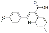 116734-21-5,2-(4-METHOXYPHENYL)-7-METHYLQUINOLINE-4-CARBOXYLIC ACID