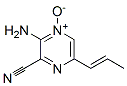 116749-48-5,Pyrazinecarbonitrile, 3-amino-6-(1-propenyl)-, 4-oxide (9CI)