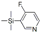 116922-61-3,4-FLUORO-3-(TRIMETHYLSILYL)PYRIDINE