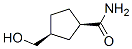116940-85-3,Cyclopentanecarboxamide, 3-(hydroxymethyl)-, cis- (9CI)