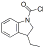 117086-92-7,1H-Indole-1-carbonyl chloride, 3-ethyl-2,3-dihydro- (9CI)