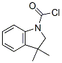 117086-95-0,1H-Indole-1-carbonyl chloride, 2,3-dihydro-3,3-dimethyl- (9CI)