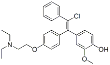 117095-59-7,4-[(Z)-2-chloro-1-[4-(2-diethylaminoethoxy)phenyl]-2-phenyl-ethenyl]-2 -methoxy-phenol