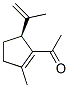 117152-34-8,Ethanone, 1-[2-methyl-5-(1-methylethenyl)-1-cyclopenten-1-yl]-, (S)- (9CI)
