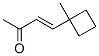 117258-01-2,3-Buten-2-one, 4-(1-methylcyclobutyl)- (9CI)