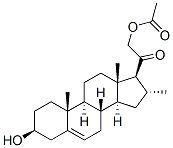 1173-09-7,3beta,21-dihydroxy-16alpha-methylpregn-5-en-20-one 21-acetate