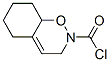 117593-00-7,2H-1,2-Benzoxazine-2-carbonyl chloride, 3,5,6,7,8,8a-hexahydro- (9CI)