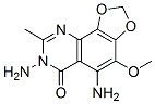 117877-17-5,1,3-Dioxolo[4,5-h]quinazolin-6(7H)-one,  5,7-diamino-4-methoxy-8-methyl-