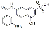 118-50-3,7-[(3-aminobenzoyl)amino]-4-hydroxynaphthalene-2-sulphonic acid
