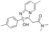 118026-14-5,6-METHYL-N,N-DIMETHYL-2-(4-METHYLPHENYL)-2-HYDROXYIMIDAZO[1,2-ALPHA]PYRIDINE-3-ACETAMIDE