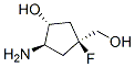 118189-49-4,Cyclopentanemethanol, 3-amino-1-fluoro-4-hydroxy-, (1alpha,3beta,4alpha)- (9CI)