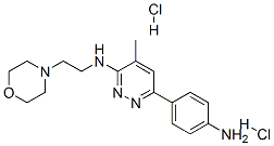 118269-96-8,6-(4-aminophenyl)-4-methyl-N-(2-morpholin-4-ylethyl)pyridazin-3-amine dihydrochloride