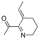 118355-72-9,Ethanone, 1-(3-ethylidene-3,4,5,6-tetrahydro-2-pyridinyl)- (9CI)