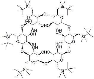 118646-79-0,HEXAKIS-6-(DIMETHYL-TERT-BUTYLSILYL)-ALPHA-CYCLODEXTRIN