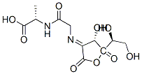 118665-34-2,L-threo-3-Hexulosonic  acid,  2-[[2-[(1-carboxyethyl)amino]-2-oxoethyl]imino]-2-deoxy-,  -gamma--lactone,  (S)-  (9CI)