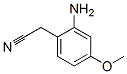 118671-03-7,(2-AMINO-4-METHOXYPHENYL)-ACETONITRILE