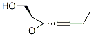 118684-58-5,Oxiranemethanol, 3-(1-pentynyl)-, (2S-trans)- (9CI)