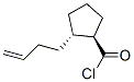 118717-70-7,Cyclopentanecarbonyl chloride, 2-(3-butenyl)-, trans- (9CI)