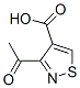 118739-39-2,4-Isothiazolecarboxylic acid, 3-acetyl- (9CI)