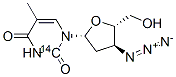 118896-97-2,3'-AZIDO-3'-DEOXYTHYMIDINE-2-14C
