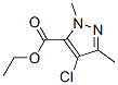 119169-63-0,4-CHLORO-1,3-DIMETHYL-1H-PYRAZOLE-5-CARBOXYLIC ACID ETHYL ESTER