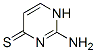 1193-27-7,4(1H)-Pyrimidinethione, 2-amino- (9CI)