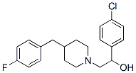 119431-25-3,ALPHA-(4-CHLOROPHENYL)-4-[(4-FLUOROPHENYL)METHYL]-1-PIPERIDINEETHANOL