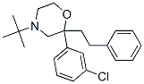 119491-62-2,4-TERT-BUTYL-2-(3-CHLOROPHENYL)-2-(PHENYLETHYL)-MORPHOLINE