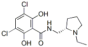 119670-11-0,(S)-3,5-DICHLORO-N-[(1-ETHYL-2-PYRROLIDINYL)METHYL]-2,6-DIHYDROXY-BENZAMIDE