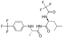 119777-90-1,(2S)-4-methyl-2-[(2,2,2-trifluoroacetyl)amino]-N-[(2S)-2-[[4-(trifluor omethyl)phenyl]amino]propanoyl]pentanamide