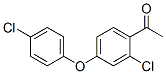 119851-28-4,1-[2-Chloro-4-(4-chlorophenoxy)phenyl]ethan-1-one