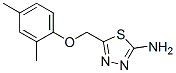 119869-04-4,5-[(2,4-dimethylphenoxy)methyl]-1,3,4-thiadiazol-2-amine