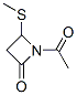 119873-97-1,2-Azetidinone, 1-acetyl-4-(methylthio)- (9CI)