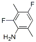 119916-16-4,Benzenamine, 2,4-difluoro-3,6-dimethyl- (9CI)