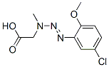 120-04-7,[3-(5-chloro-2-methoxyphenyl)-1-methyl-2-triazenyl]acetic acid