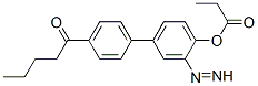 120102-97-8,[4-(4-pentanoylphenyl)diazenylphenyl] propanoate