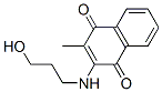 120139-35-7,2-(3-HYDROXYPROPYLAMINO)-3-METHYLNAPHTHALENE-1,4-DIONE