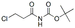 120158-04-5,Carbamic acid, (3-chloro-1-oxopropyl)-, 1,1-dimethylethyl ester (9CI)