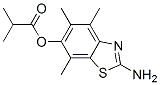 120164-17-2,Propanoic  acid,  2-methyl-,  2-amino-4,5,7-trimethyl-6-benzothiazolyl  ester