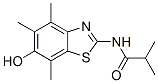 120164-62-7,Propanamide,  N-(6-hydroxy-4,5,7-trimethyl-2-benzothiazolyl)-2-methyl-