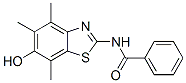 120164-66-1,Benzamide,  N-(6-hydroxy-4,5,7-trimethyl-2-benzothiazolyl)-